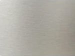 Aluminum laser marking sample
