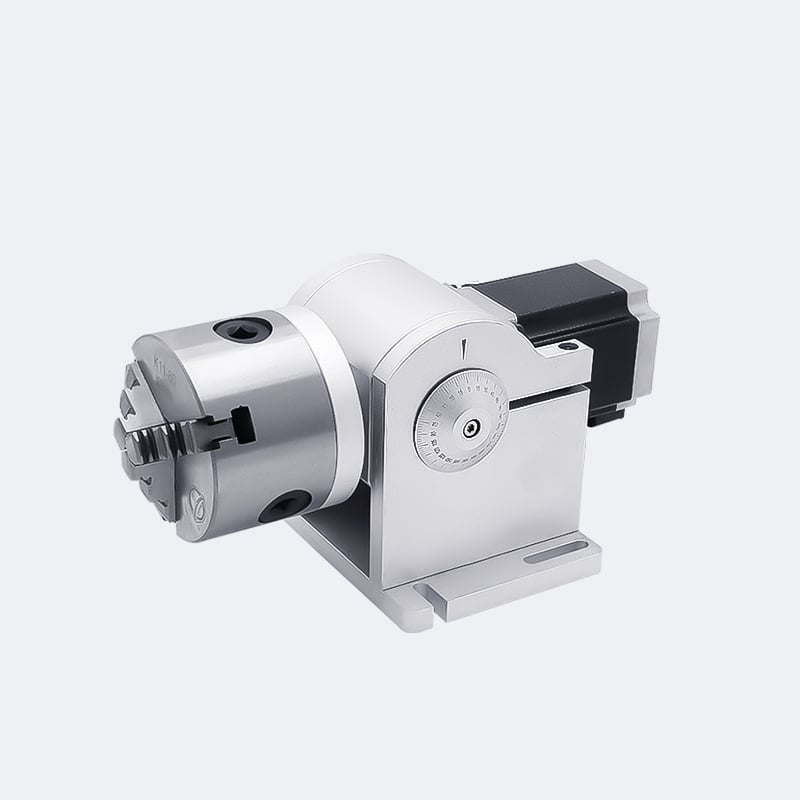 Rotary axis for wine glass and bottle laser engraving