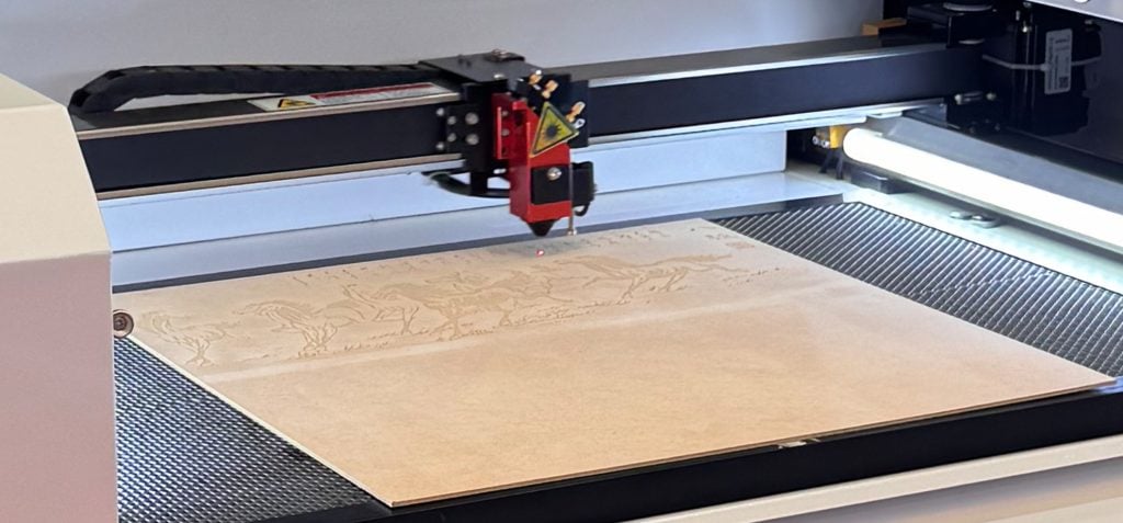 High Speed CO2 Laser Engraving Cutting Machine