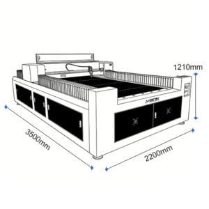 H-1325 Large-Format CO2 Laser Cutting Machine