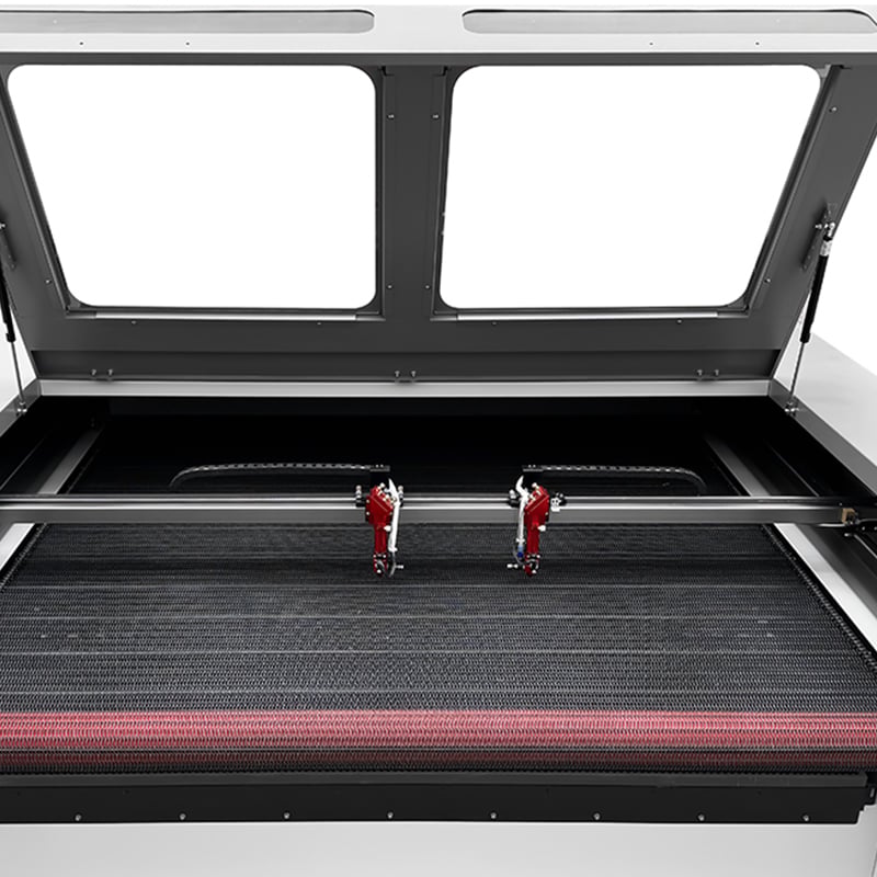 1612 2 heads Fabric Laser Cutting Machine