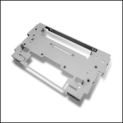 Laser cutting sample - metal bracket