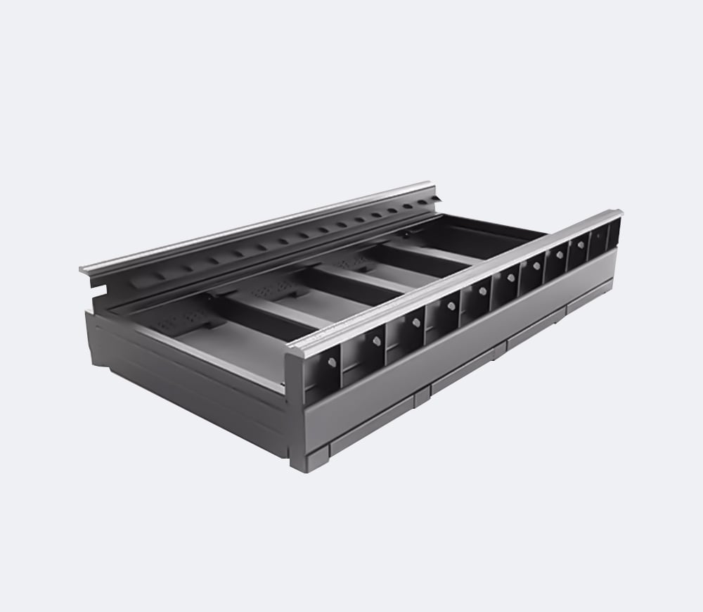 Plate Welded Bed Structure - Heavy duty welded steel frame
