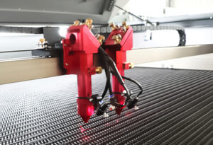 1812 Four-Head Vision CO2 Fabric Laser Cutter