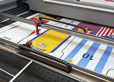 1812 Top Vision Fabric Laser Cutting Machine 4 heads