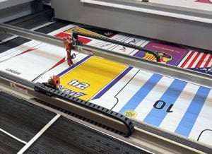 1812 Top-Vision CO2 Fabric Laser Cutter