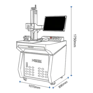 Desktop Fiber Laser Marker for Batch Identification