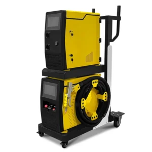 Twin wire feeding welding machine