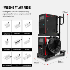 Twin-Wire Handheld Fiber Laser Welding Machine