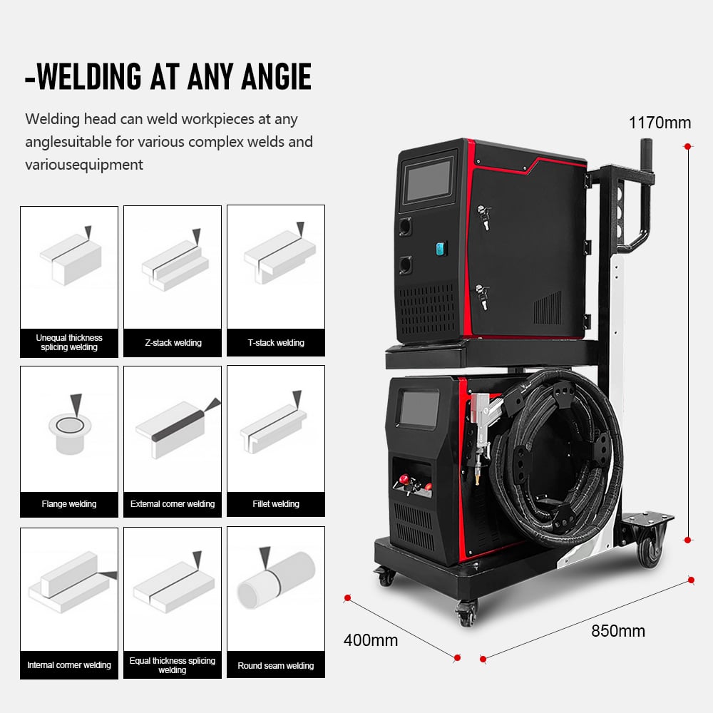Twin wire feeding welding machine