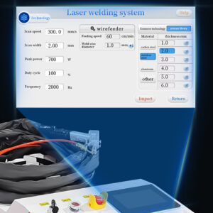 4-in-1 Handheld Fiber Laser Welding Machine