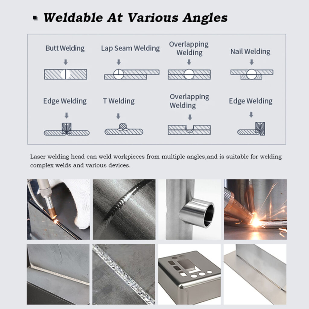 4-in-1 Handheld Fiber Laser Welding Machine