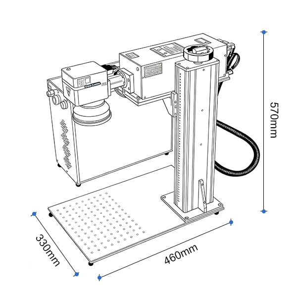 Portable UV Laser Marking Machine