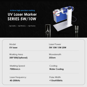 Portable UV Laser Marking Workstation, 355 nm