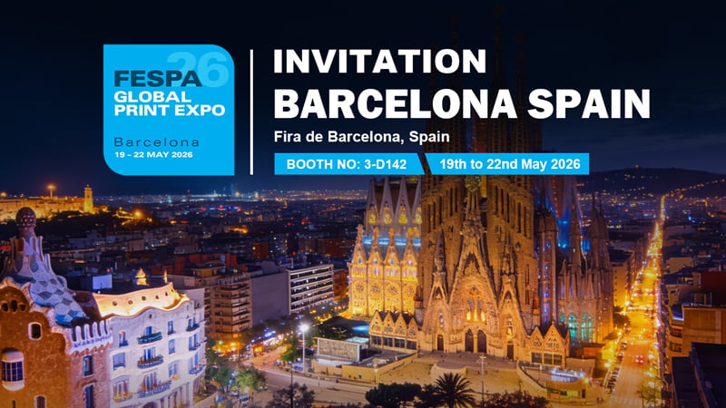 Vanklaser en FESPA Print Expo 2026 Barcelona, España