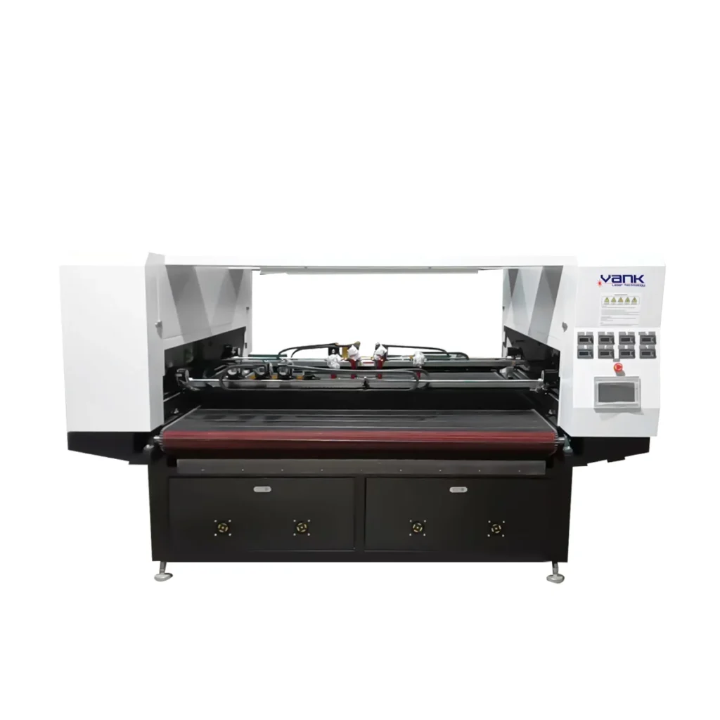1812 Eight-Head CO2 Laser Cutter for Roll Materials