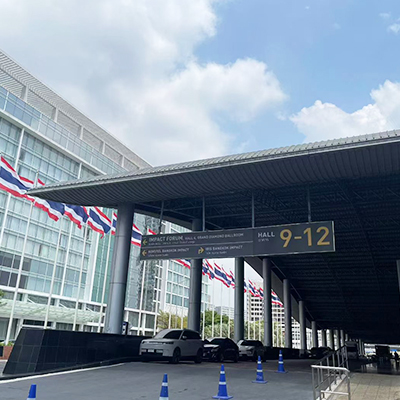 Vanklaser at Print Tech sign,Bangkok Thailand