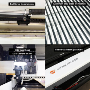 300W 1325 CO2 Laser Cutter with Ball Screw Drive