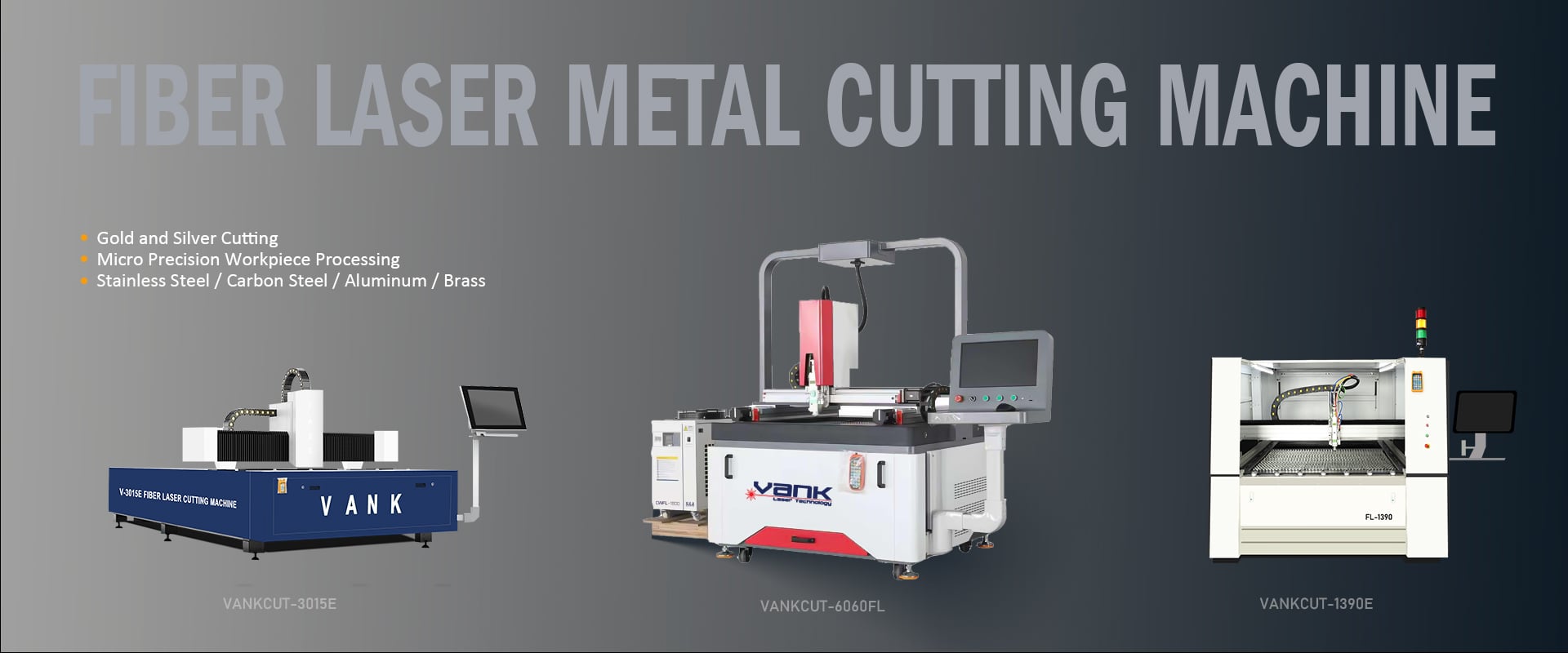 VankCut-6060FL Open Fiber Laser Cutting Machine