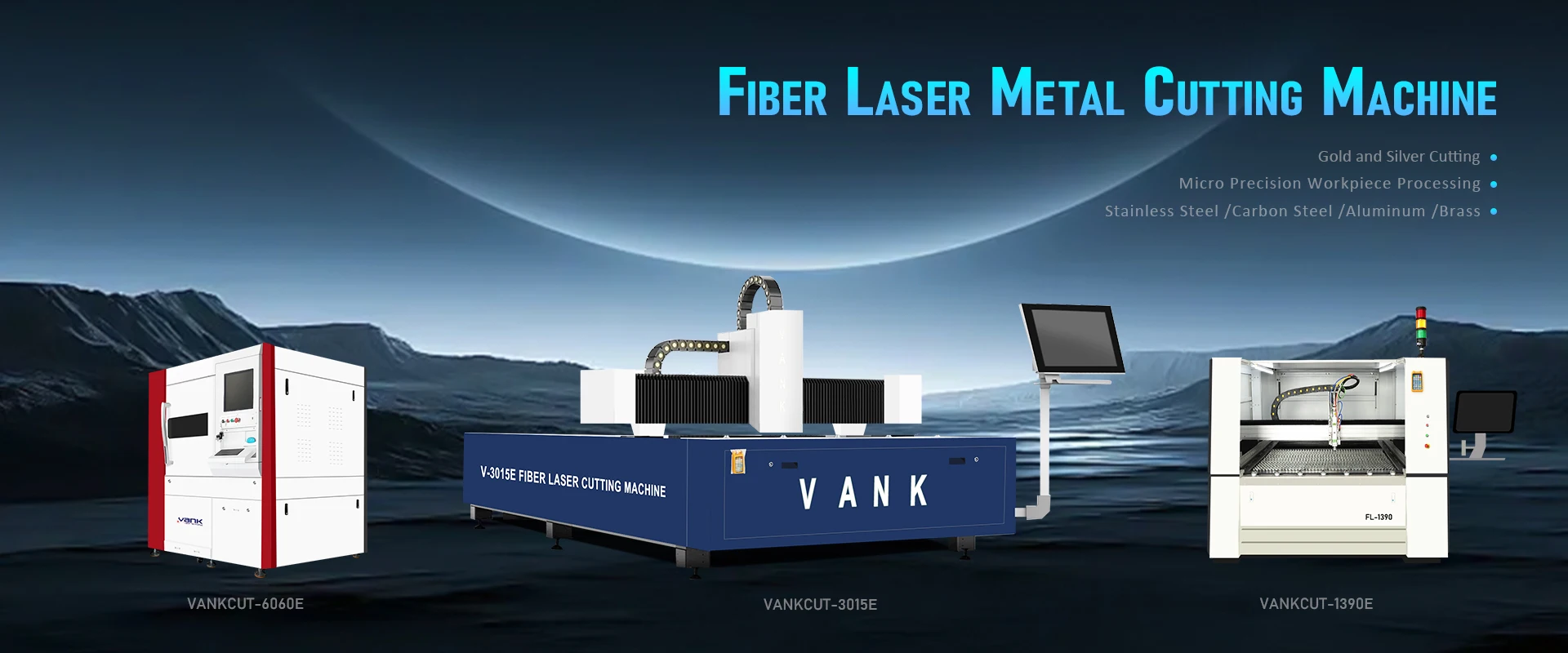 Fiber laser cutting machine cutting samples and overview