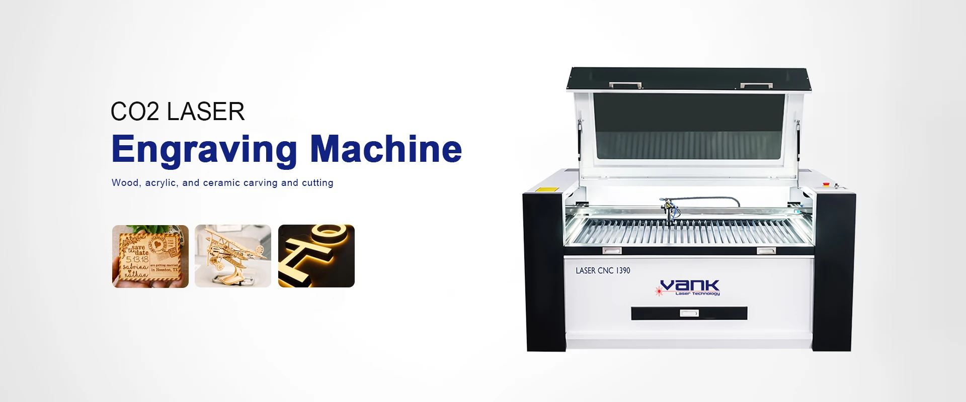 1390 Wood CO2 Laser Engraving Cutting Machine
